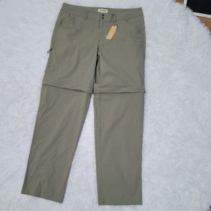 NWT ULTIMATE TERRAIN Women's Convertible Long to Shorts Pants.